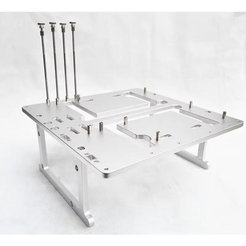 Aluminum Open Frame Test Bench Water Cooling - Telaio per banco di prova MATX